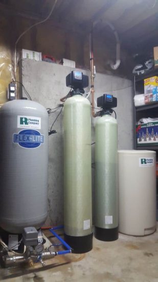 Photo of Water softener with well tank